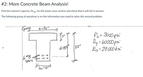 Solved 1 The Area Of Steel As Is In2 2 Which