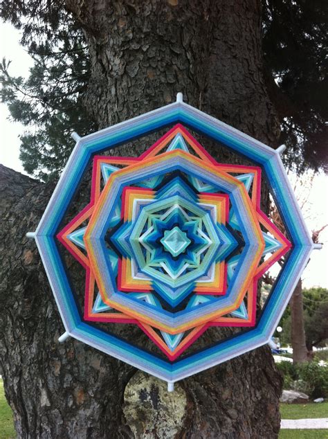 Tender Feelings Yarn Mandala Ojo De Dios By RusaLena