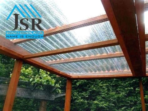 Polycarbonate Pergola Roof Panel Manufacturer - JSR Roofing