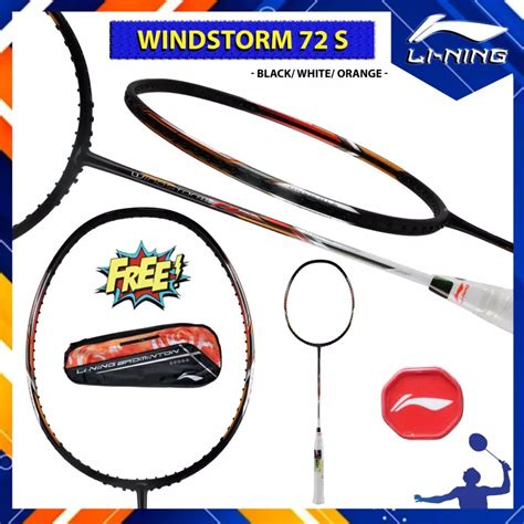 Jual PROCHAMP New Raket Badminton LINING WINDSTORM 72 S 72S WS72S