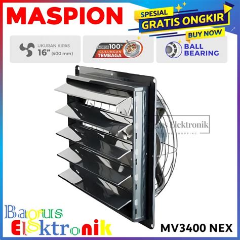 Maspion Mv Nex Inch Wall Dinding Exhaust Ventilating Fan Dinding