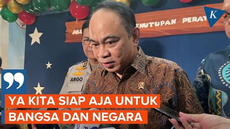 Ditanya Kesiapan Jadi Menteri Di Kabinet Prabowo Gibran Budi Arie