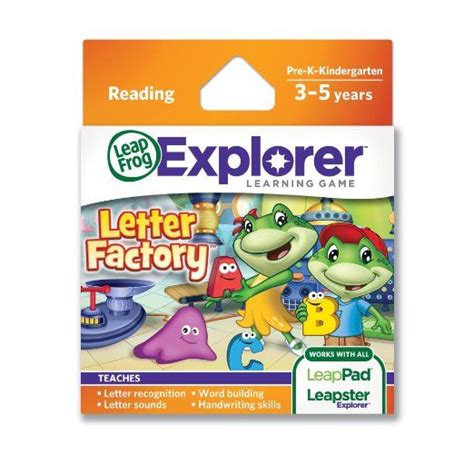 LeapFrog Letter Factory Learning Game (works with LeapPad Tablets and ...