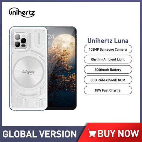 Unihertz Luna Night Vision Cellphones Gb Gb Mp Smartphone Rhythm