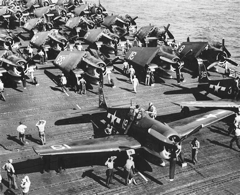 Asisbiz Grumman F6f 5 Hellcat Vf 1 White K19 Aboard Cv 10 Uss Yorktown