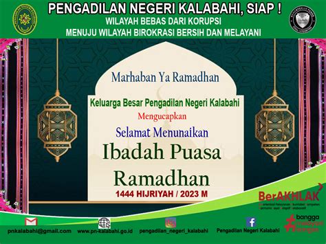 Keluarga Besar Pengadilan Negeri Kalabahi Mengucapkan Selamat