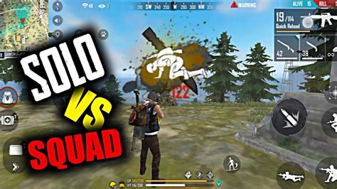 Solo Vs Squad Booyah With 14 Kill Free Fire 🔥 Youtube