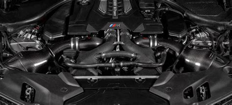 Eventuri 2018 2023 BMW M5 M8 Carbon Fiber Turbo Inlets Kobra Performance