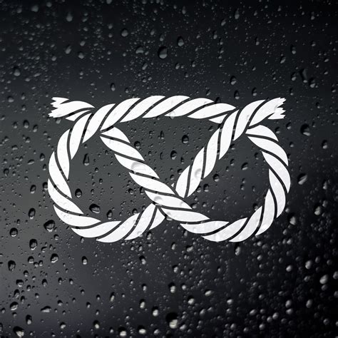 staffordshire knot car decal camper van window sticker etsy