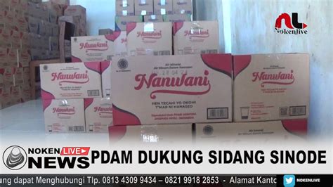 Dukung Sidang Sinode Pdam Jayapura Kirim Karton Amdk Youtube