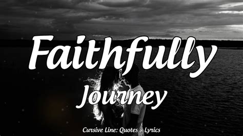 Faithfully - Journey (Lyrics) Chords - Chordify