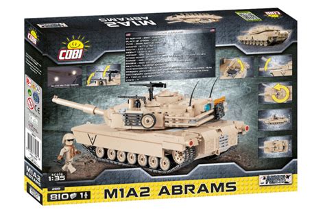 COBI Klemmbausteine M1A2 Abrams Panzer Bestehend Aus 810 Teilen