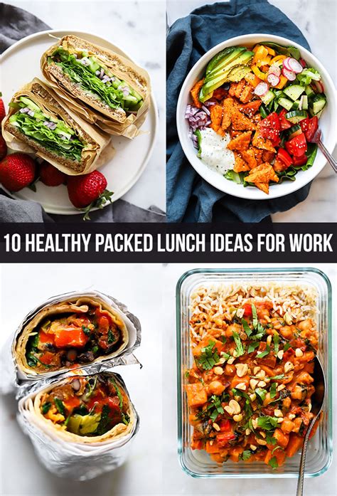 10 Healthy Packed Lunch Ideas for Work | Dietitian Debbie Dishes