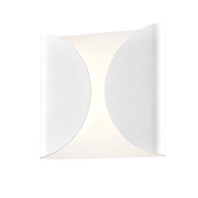 Sonneman Folds LED Sconce Textured White Textured White 2710 98 WL