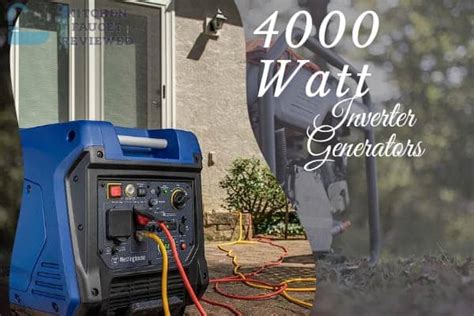 Best 4000 Watt Inverter Generator For November 2023 Bigr