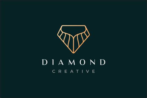 Diamond Logo Concept With Luxury Style Graphic By Murnifine · Creative