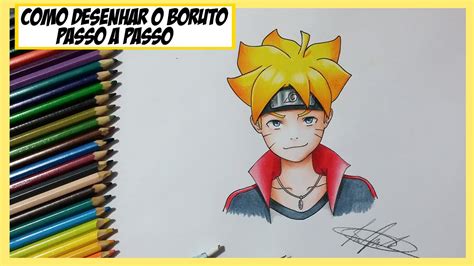 Boruto Desenho Para Pintar