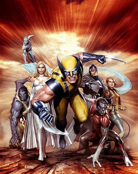 Cyclops Wolverine Marvel X Men Adi Granov