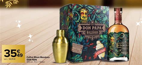 Promo Coffret Rhum Masskara Don Papa Chez Carrefour