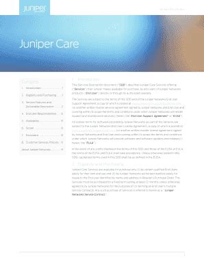 Fillable Online Juniper Juniper Care Juniper Care Juniper Fax Email