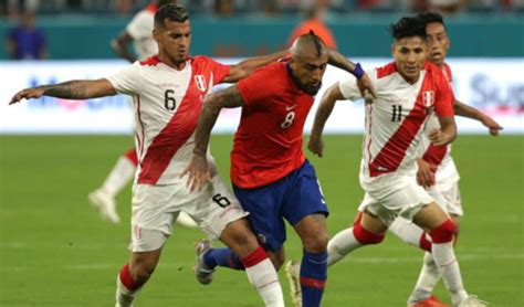 Perú Vs Chile En Vivo Bicolor Perdió 2 0 Por