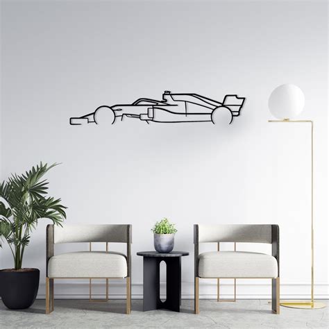 Formula One F1 Metal Wall Art , F1 Formula One Silhouette Metal Wall ...