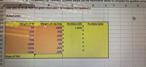 Solved Asset W Has An Expected Return Of 8 8 Pecent And A Chegg