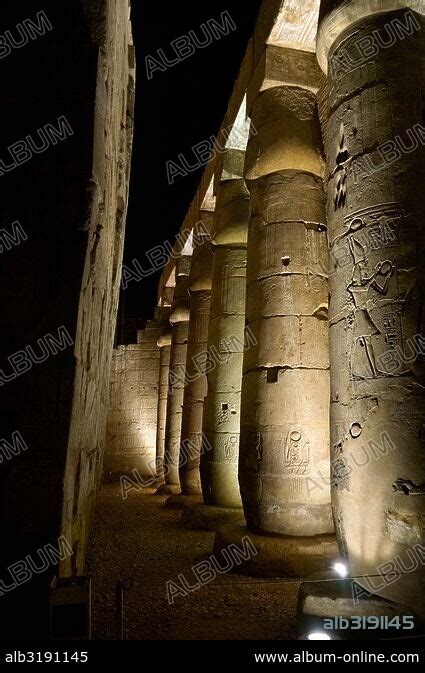 Templo de Luxor Egipto Situado en el corazón de la antigua Tebas fue