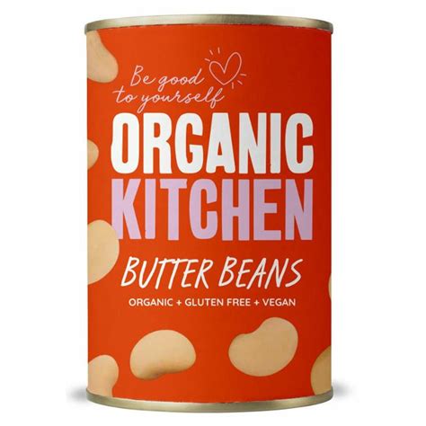 Organic Butter Beans 400g Gaia Health Store