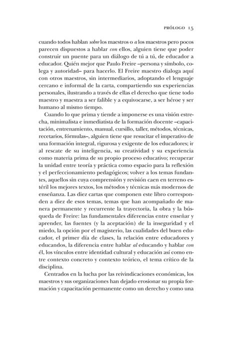 Cartas Pretende Ensenar Paulo Freire PDF