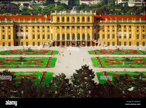 Schonbrunn castle Vienna Austria Stock Photo - Alamy