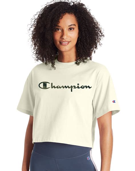 Champion Women's Cropped Tee - Walmart.com