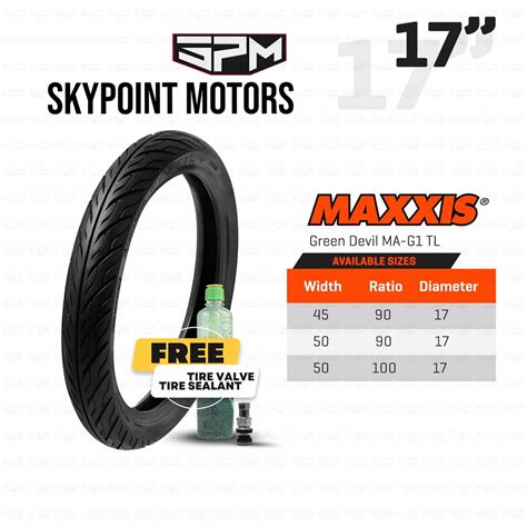 Maxxis Ma V Tube Type Tire For Motorcycle