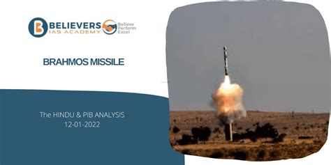 BRAHMOS MISSILE Believers IAS Academy