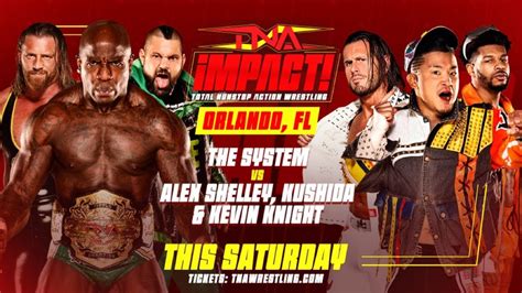 TNA Reveals Big 6 Man Tag Team Match For Orlando TV Taping Saturday