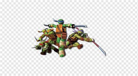 Leonardo Donatello Raphael Michelangelo Splinter Kura Kura Ninja