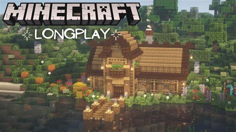 Minecraft Peaceful Longplay Relaxing Adventure Building An Easy