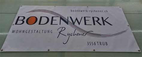 Blache Kleber Bodenwerk Rychener Werbetechnik