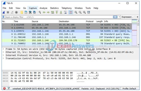 Lab Using Wireshark To Observe The Tcp Way Handshake Answers