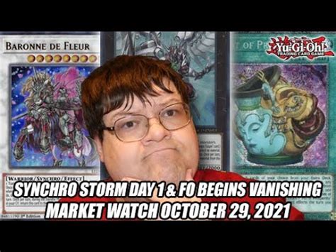 Synchro Storm Day 1 F0 Begins Vanishing Yu Gi Oh Market Watch