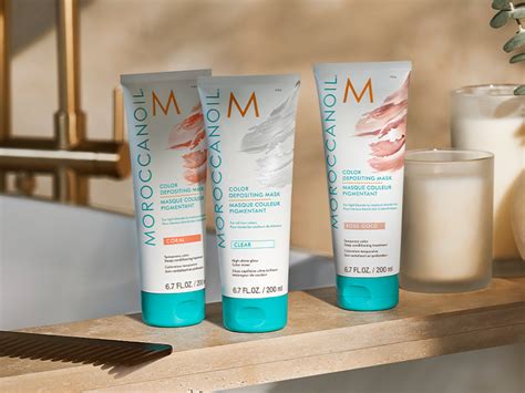 Mua Moroccanoil High Shine Gloss Color Depositing Mask Clear Trên