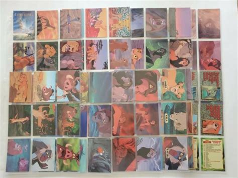 Walt Disney The Lion King Trading Cards Series Complete Set Skybox Ebay