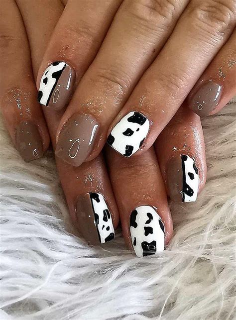 Cow Nail Art Design Jeanbernard Studfinder