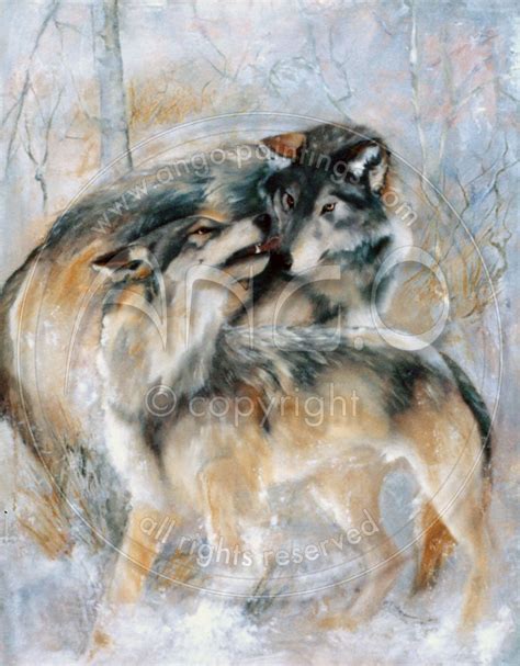 Ang.O paintings : Animals/Wildlife/Nature ~ Animal Paintings : Couple ...