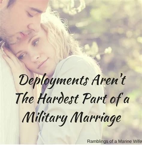 Deployments Arent The Hardest Part Of A Military Marriage Nothing