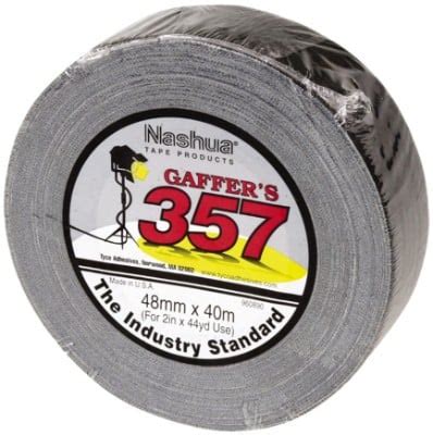 Nashua Gaffer Tape 357 - Black 40m Roll | Wiltronics