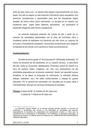 Secuencia Did Ctica Esi Derechos Del Ni O Grado Pdf Descarga