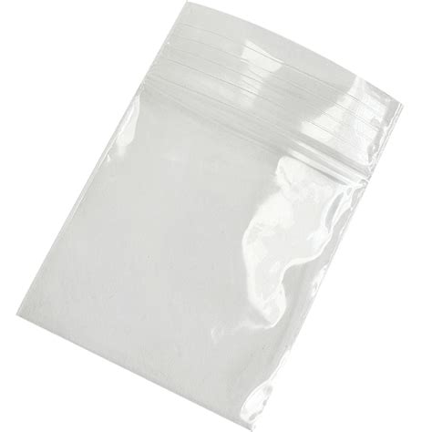 2w X 2l 6 Mil Pre Opened Zip Bags Action Bags