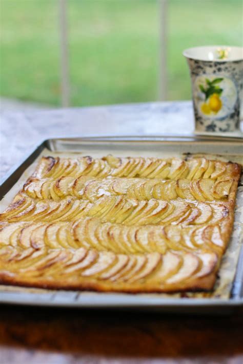 Apple Tart With Apple Glaze Chef Julie Yoon