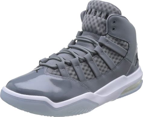 Nike Herren Jordan Max Aura Basketballschuhe Lt Base Grey Turbo Green